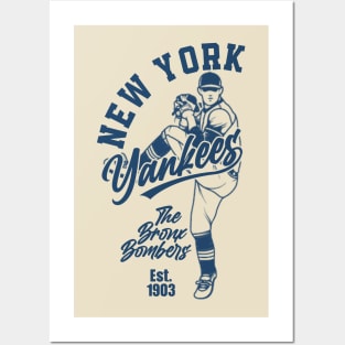 New York Yankees By Semrawud Posters and Art